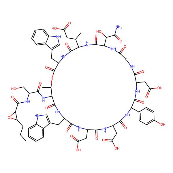 2D Structure of Calcium-dependent antibiotic