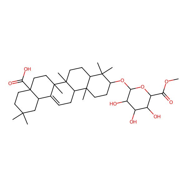 2D Structure of Calenduloside E, Monomethyl ester