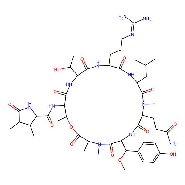 2D Structure of callipeltin B