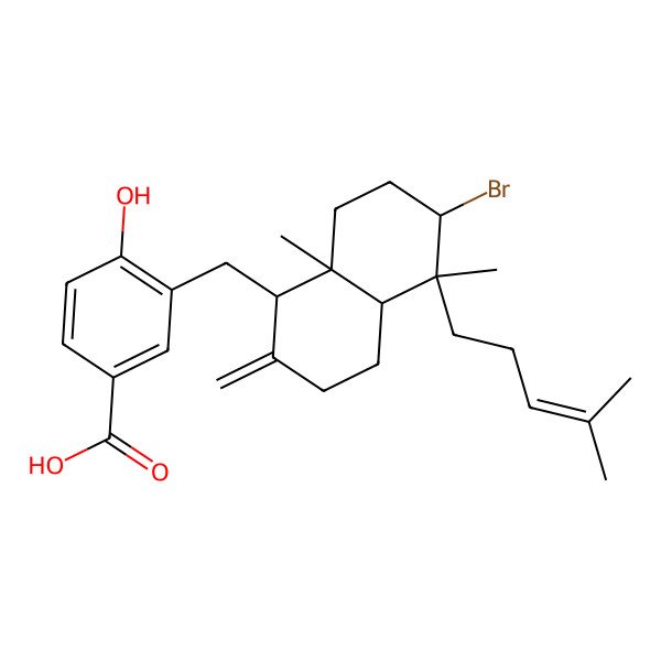 2D Structure of callophycoic acid G