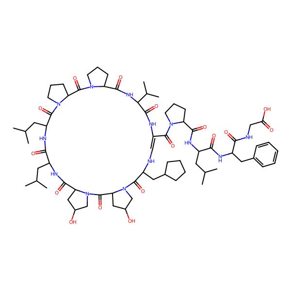 2D Structure of Callyaerin C