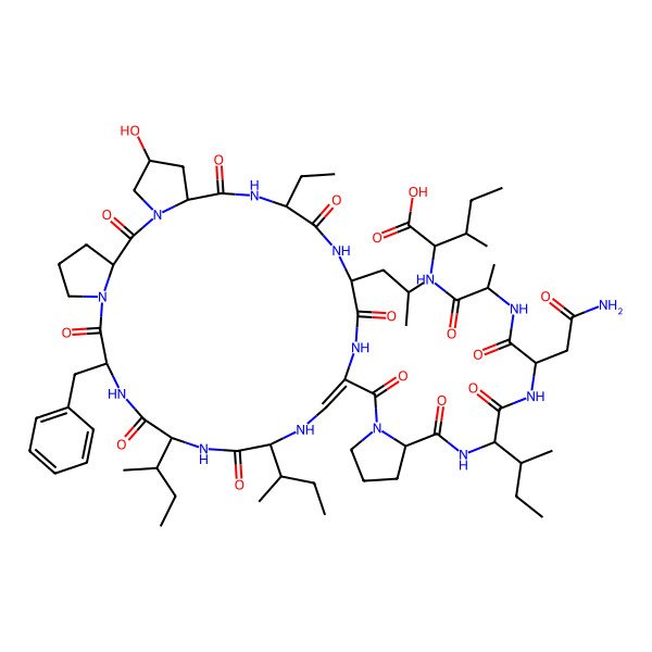 2D Structure of Callyaerin D