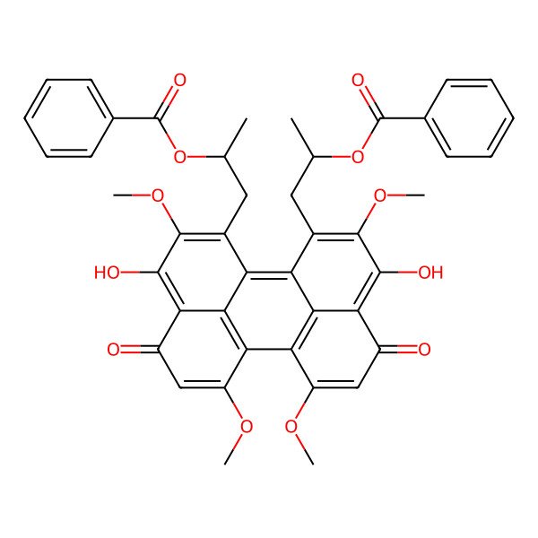 2D Structure of Calphostin A