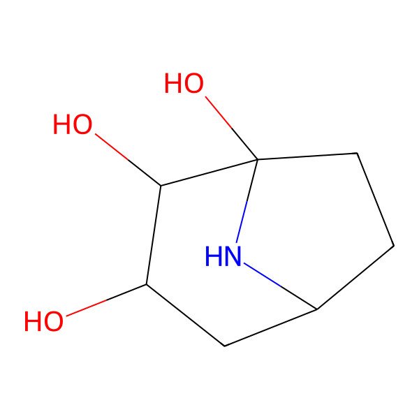 2D Structure of calystegine A3