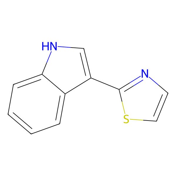 2D Structure of Camalexin