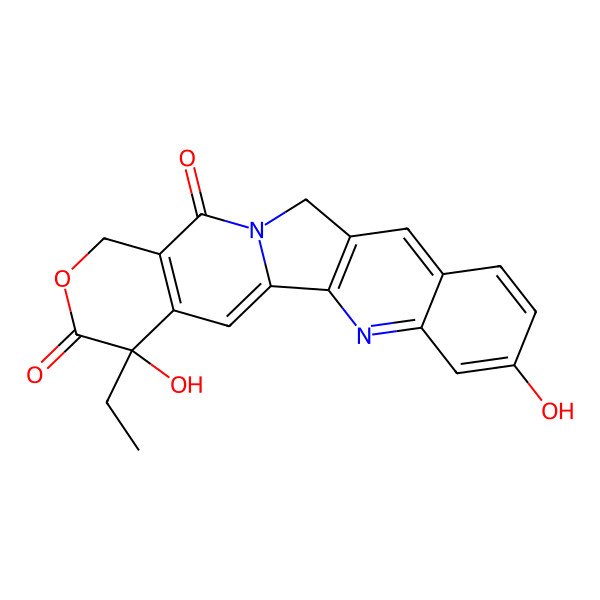 2D Structure of Camptothecin, 11-hydroxy