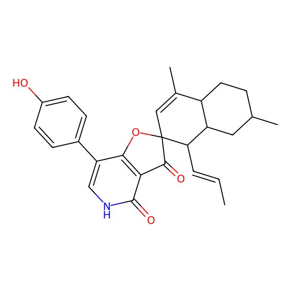 2D Structure of Campyridone B