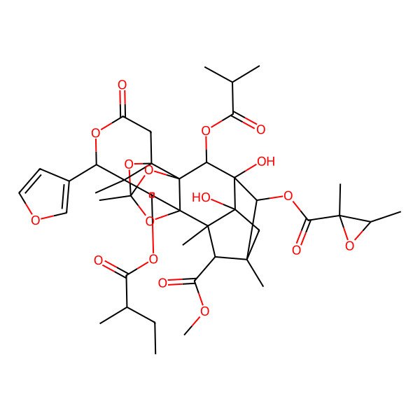 2D Structure of Candollein