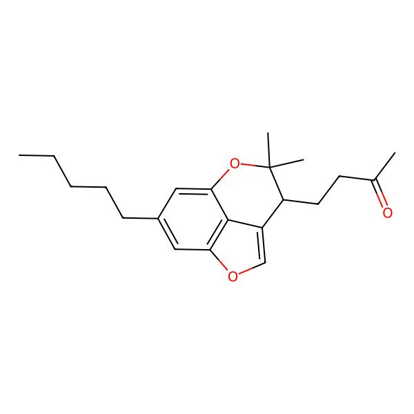 2D Structure of Cannabicoumaronone