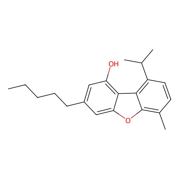2D Structure of Cannabifuran
