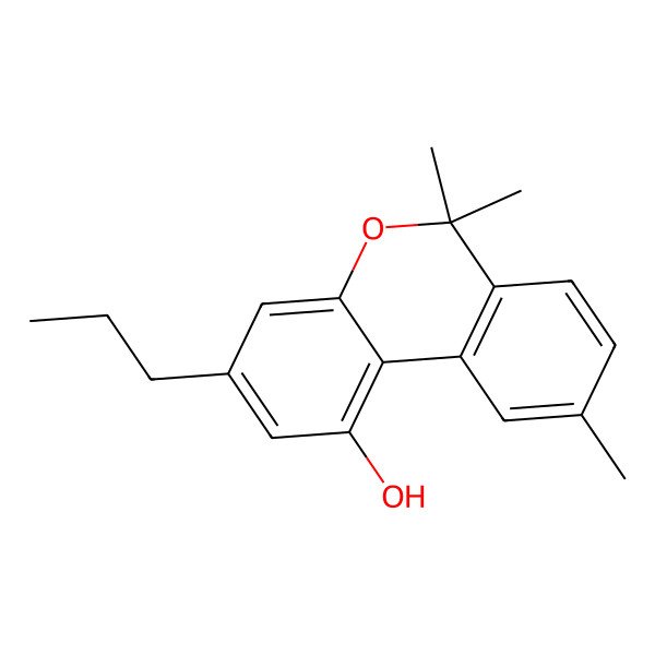 2D Structure of Cannabivarin