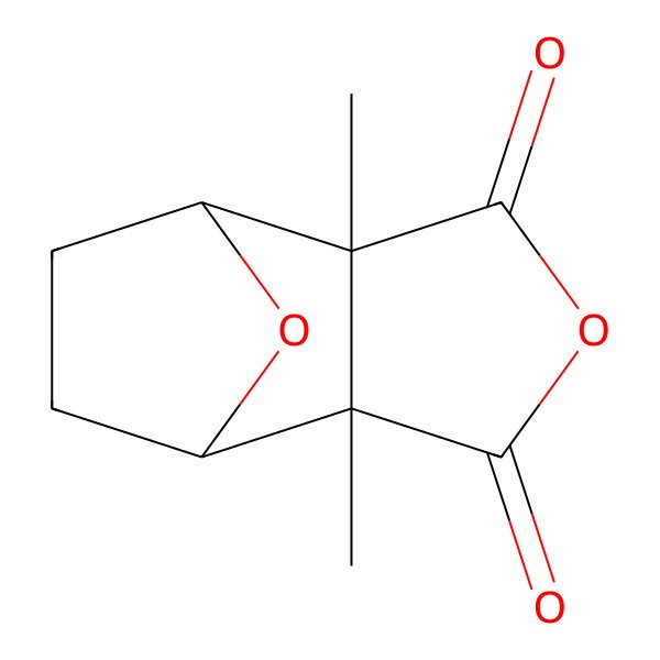 2D Structure of Cantharidin
