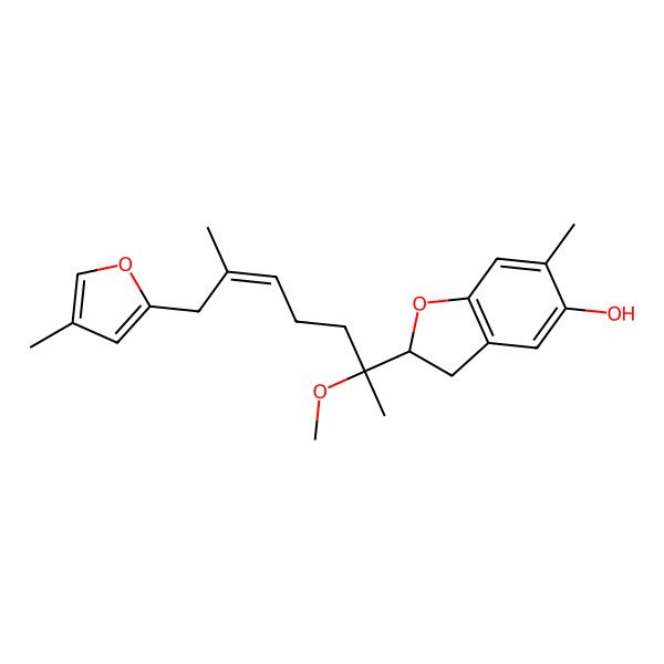 2D Structure of Capillobenzofuranol