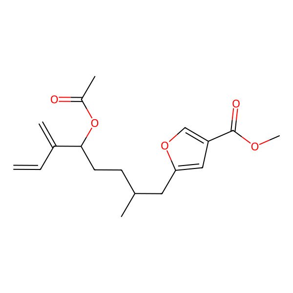 2D Structure of Capillofuranocarboxylate