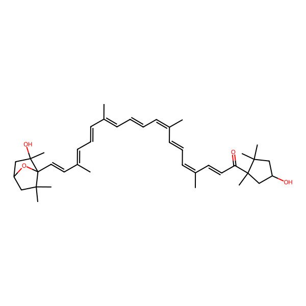 2D Structure of Capsanthin-3,6-epoxide