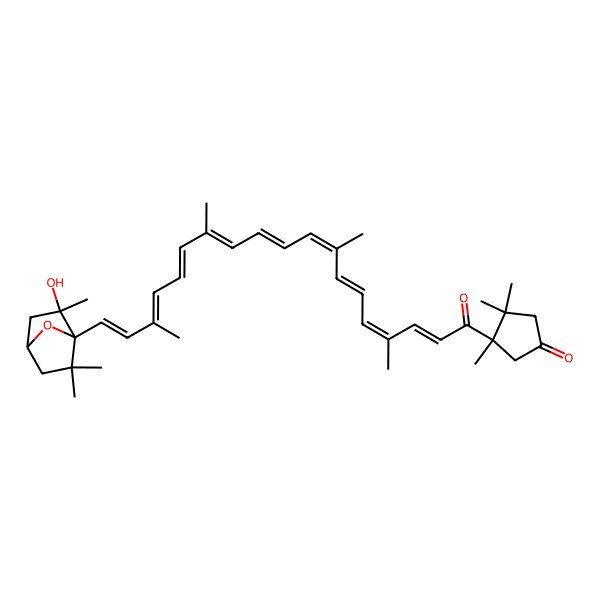 2D Structure of Capsanthone-3,6-epoxide