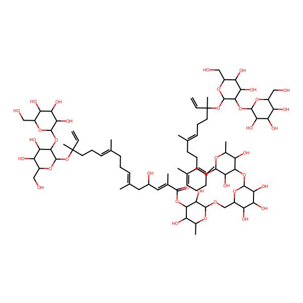 2D Structure of Capsianoside D