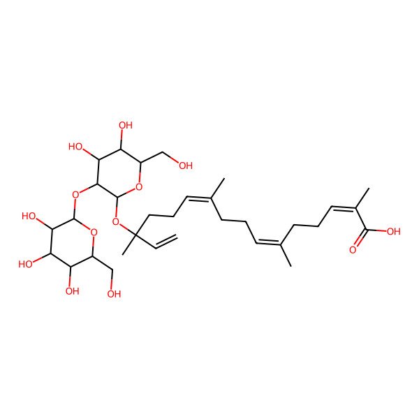 2D Structure of Capsianoside IV 2D Structure of Capsianoside IV