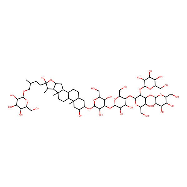 2D Structure of Capsicoside A