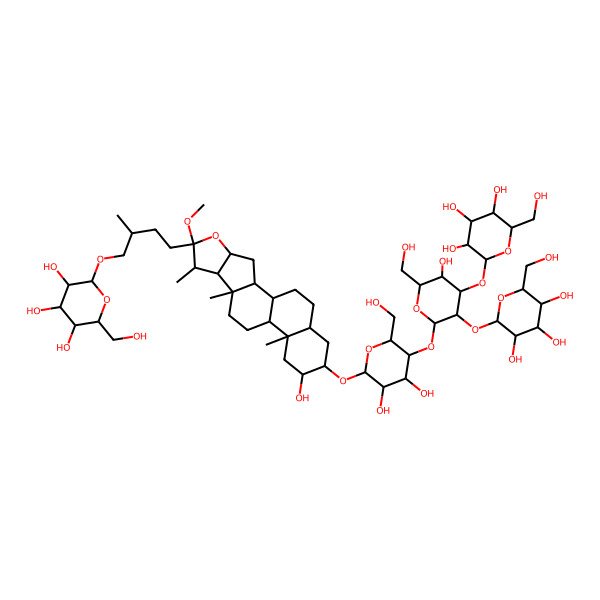 2D Structure of Capsicoside B