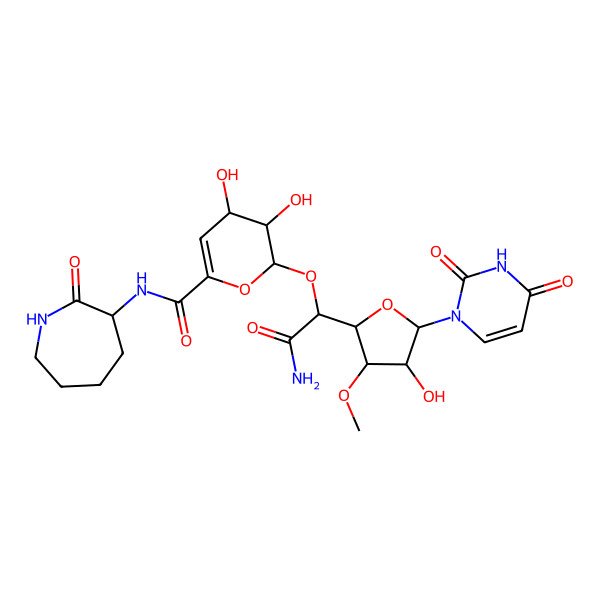 2D Structure of Capuramycin