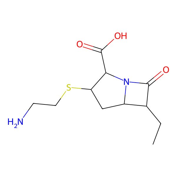 2D Structure of Carbapenem biosynthesis intermediate 5