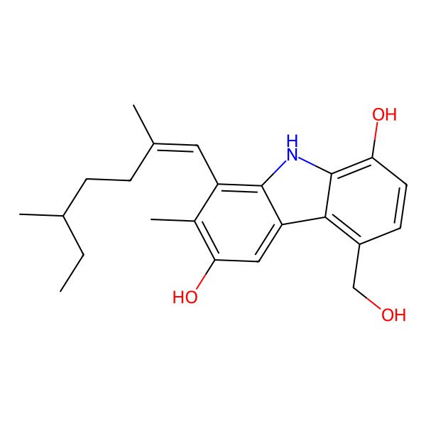 2D Structure of Carbazomadurin B