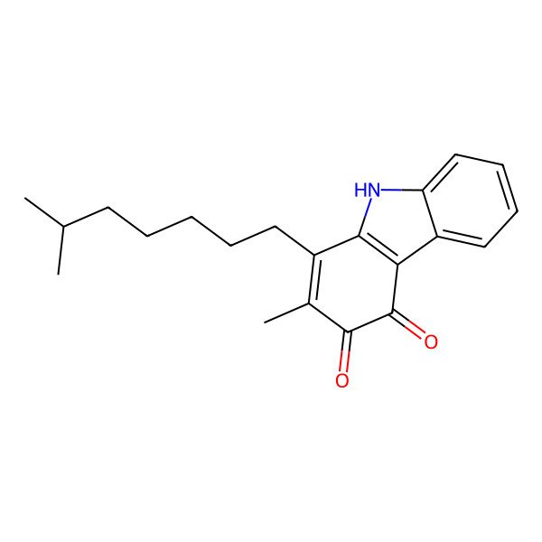 2D Structure of Carbazoquinocin E