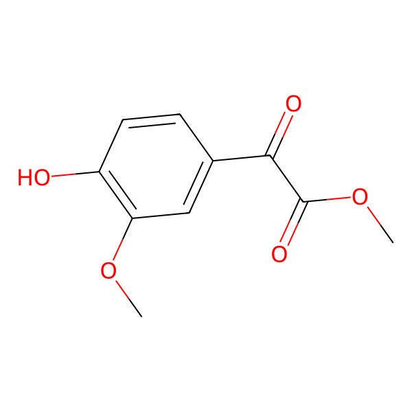 2D Structure of Carbomethoxyvanillin
