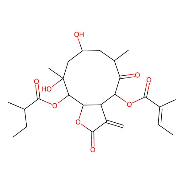 2D Structure of Cardivin A