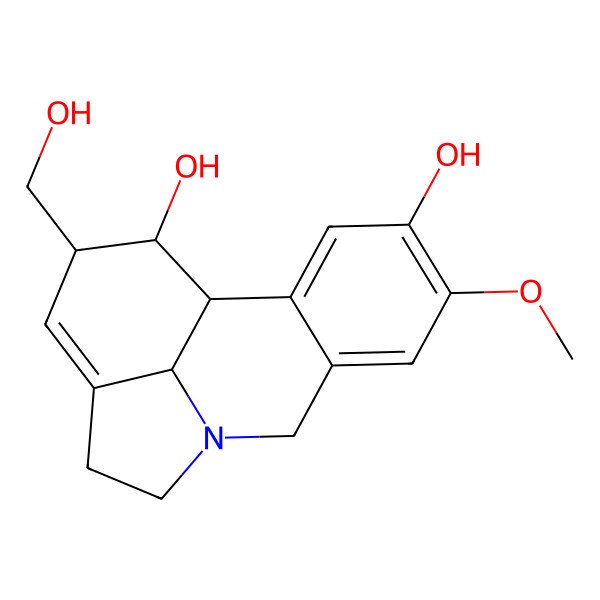 2D Structure of Carinatine