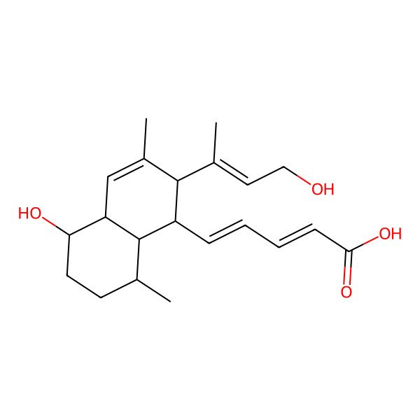 2D Structure of Carneic Acid B