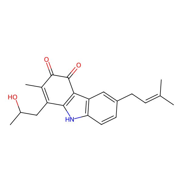 2D Structure of Carquinostatin A