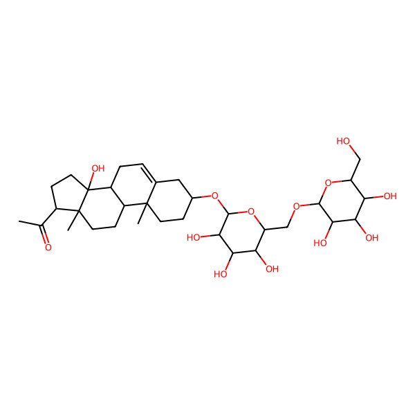 2D Structure of Carumbelloside I