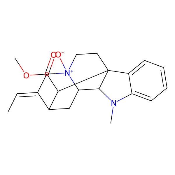 2D Structure of Cathafoline N(4)-oxide 2D Structure of Cathafoline N(4)-oxide