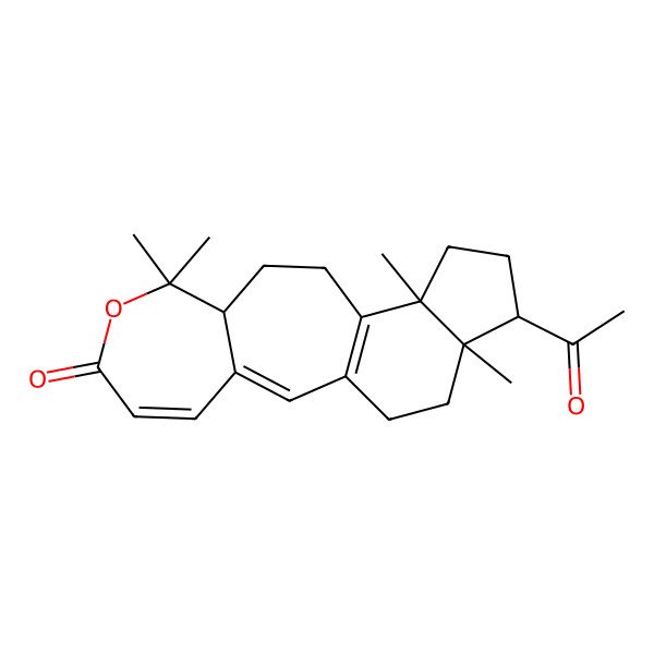 2D Structure of Cattienoid F