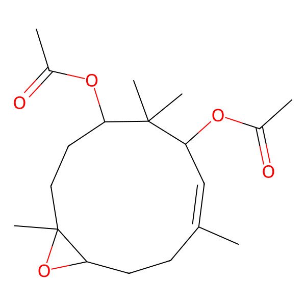 2D Structure of Caucalol diacetate