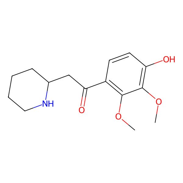 2D Structure of Caulophyllumine A