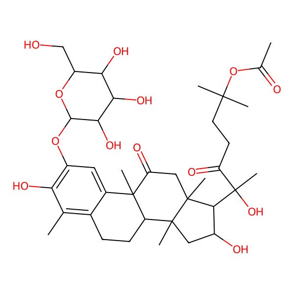 2D Structure of Cayaponoside A