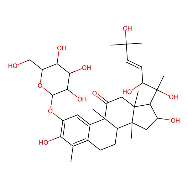 2D Structure of Cayaponoside D