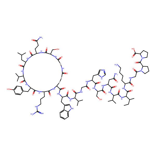 2D Structure of N(1)Gly-DL-Ser-DL-Gln-DL-Leu-DL-Val-DL-Tyr-DL-Arg-DL-Glu(1)-DL-Trp-DL-Val-Gly-DL-His-DL-Ser-DL-Asn-DL-Val-DL-xiIle-DL-Lys-Gly-DL-Pro-DL-Pro-OH