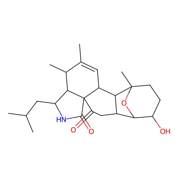 2D Structure of aspergillin PZ