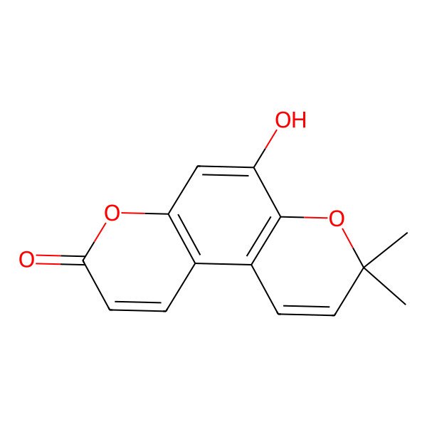 2D Structure of Cedrecoumarin A 2D Structure of Cedrecoumarin A