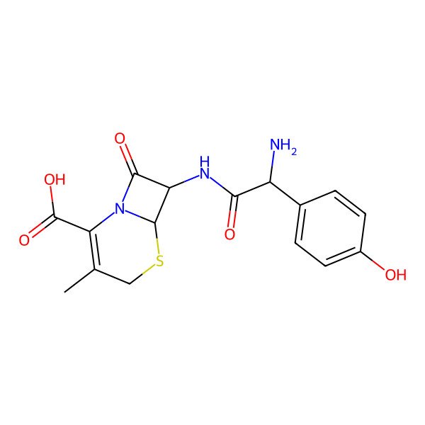 2D Structure of Cefadroxil
