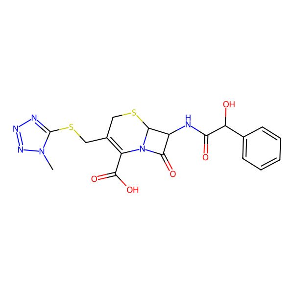 2D Structure of Cefamandole