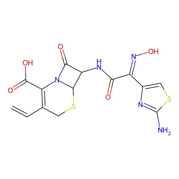 2D Structure of Cefdinir