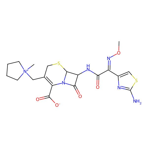 2D Structure of Cefepime