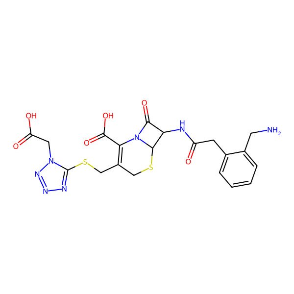2D Structure of Ceforanide