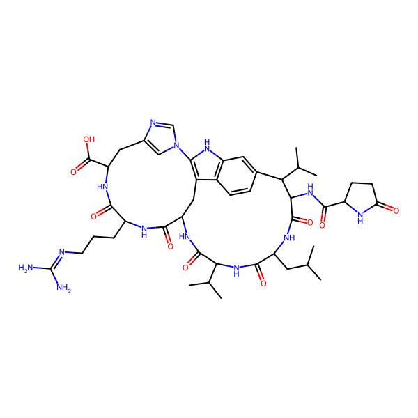 2D Structure of Celogentin A 2D Structure of Celogentin A