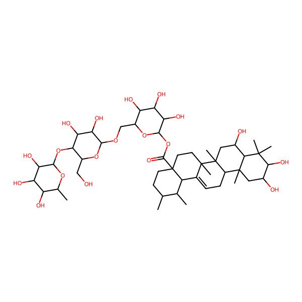 2D Structure of Centellasaponin C